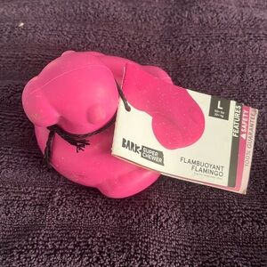 Bark Super Chewer Flamboyant Flamingo Dog Toy - Pink L (50+ lbs)